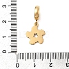 304 Stainless Steel Colorful Enamel European Dangle Charms STAS-D153-01B-G-3