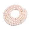 Electroplate Opaque Solid Color Glass Beads Strands LS-EGLA-A044-P3mm-L05-3