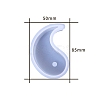 Taichi Yin-yang Scented Candle Food Grade Silicone Molds LS-PW-WG43645-01-1
