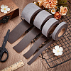 2M PVC Imitation Leather Ribbons SRIB-WH0011-126D-02-4