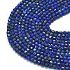 Natural Lapis Lazuli Dyed Beads Strands G-A260-A33-01-3