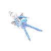 5Pcs Iridescent Acrylic Pendants PALLOY-TA00286-4