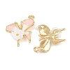 Alloy & Enamel & Resin Pendants RE-CBA415D-27G-2