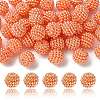 Imitation Pearl Acrylic Beads OACR-FS0001-45A-2