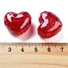 UV Plating Acrylic European Large Hole Beads X-OACR-S142-01A-3