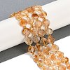 Natural Citrine(Heated) Beads Strands G-C116-A58-01-1