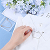 Zinc Alloy Hanging Chain Brooches FIND-GF0006-87C-3