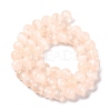 Natural Selenite Beads Strands G-C142-01C-08-3