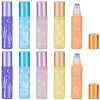 10Pcs 5 Colors Glass Roller Ball Bottles CON-GF0001-21-8