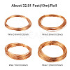4 Rolls 4 Sizes Round Aluminum Wire AW-TA0001-04B-01-4