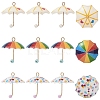 10Pcs Resin Pendants CRES-YW0002-65A-2