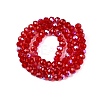 Electroplate Glass Beads Strands EGLA-A044-T6mm-L01-3