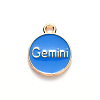 Alloy Enamel Pendants X-ENAM-S124-01A-02I-3