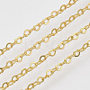 Brass Heart Link Chains CHC-T008-03G-01-2