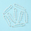 Iron Brooch Findings KK-Q491-S-4