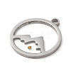 Non-Tarnish 201 Stainless Steel Pendants LS-STAS-D041-17P-2