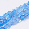Synthetic Moonstone Beads Strands G-S283-10mm-10-1