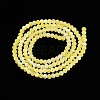 Transparent Glass Beads Strands EGLA-A044-T2mm-MB29-3
