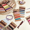 8 Cards 8 Styles Waxed Cotton Cord Set OCOR-PH0006-38-2