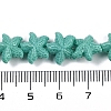 Synthetic Coral Dyed Carved Beads Strands CORA-K009-06A-05-4