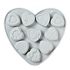 Heart Food Grade Silicone Molds X1-DIY-A051-02D-2
