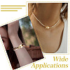 4Pcs 4 Styles Brass Toggle Clasps KK-CJ0003-53-7