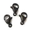 Ion Plating(IP) 304 Stainless Steel Lobster Claw Clasps STAS-AB15-B-1