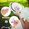 6Pcs 6 Colors 12-Ply Polyester Metallic Embroidery Threads DIY-TAC0020-74-5