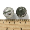 Natural Peace Jade Round Ball Figurines Statues for Home Office Desktop Decoration G-P532-02A-14-3