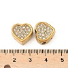 304 Stainless Steel Crystal Rhinestone Beads STAS-U050-01C-G-3