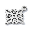 Non-Tarnish 304 Stainless Steel Charms STAS-C097-24P-2