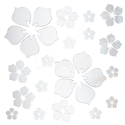 Mirror Wall Stickers DIY-CN0001-89C-1