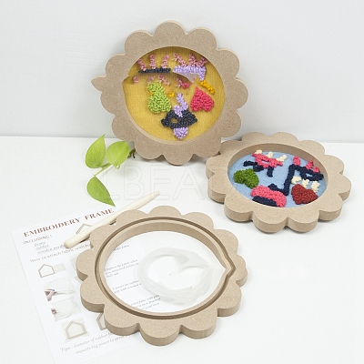 Medium Density Fiberboard (MDF) Embroidery Hoops PW-WG83677-04-1