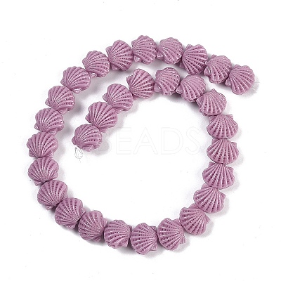 Synthetic Coral Dyed Carved Beads Strands CORA-K009-05A-1