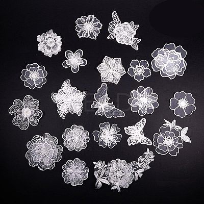 Lace Embroidery Sewing Fiber DIY-PH0019-21-1