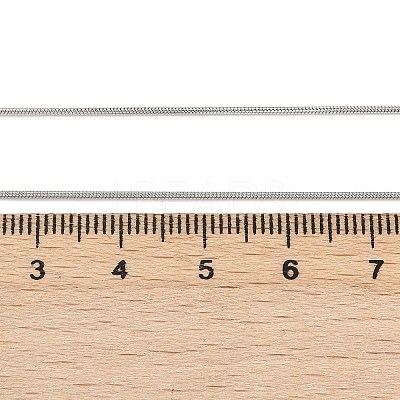 Non-Tarnish 304 Stainless Steel Snake Chain Necklaces X-NJEW-F196-14P-1