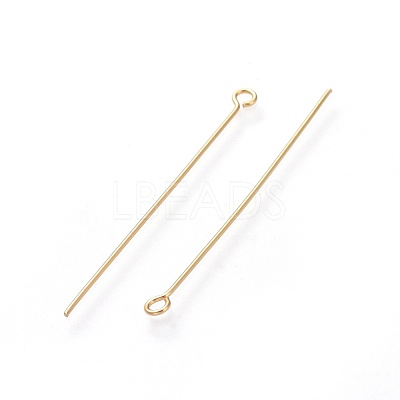 304 Stainless Steel Eye Pins STAS-G205-02A-G-1
