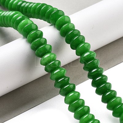 Dyed Natural Malaysia Jade Beads Strands G-P559-A16-02-1