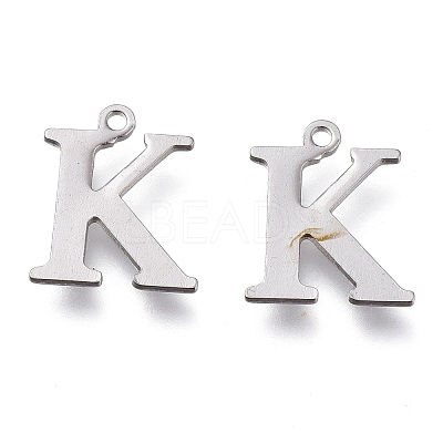 Tarnish Resistant 304 Stainless Steel Charms STAS-H112-K-P-1