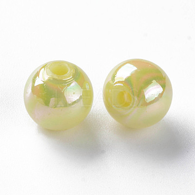 Opaque Acrylic Beads MACR-S370-D10mm-A10-1