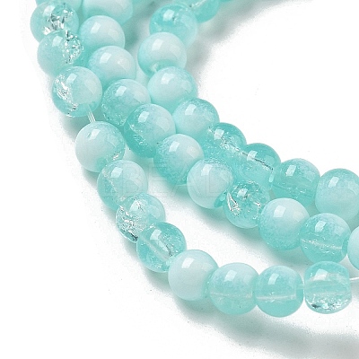 Crackle Glass Beads X1-GLAA-U001-4mm-02-1