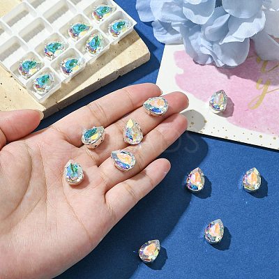 Preciosa&reg MAXIMA Crystal Sew-On Cups Y-PRC-SD14-00030-200-S-1