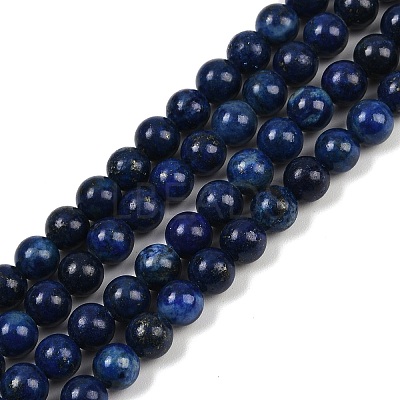 Natural Lapis Lazuli Beads Strands G-OC0001-77-1