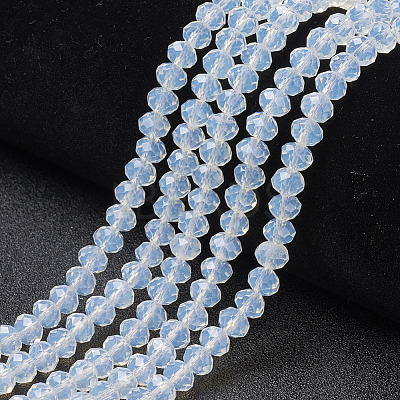 Glass Beads Strands EGLA-A034-J1mm-D06-1