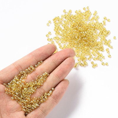 (Repacking Service Available) Glass Seed Beads SEED-C015-3mm-102B-1
