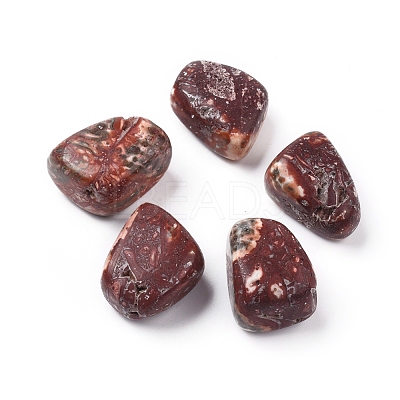 Natural Leopardskin Beads G-K302-A03-1