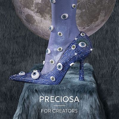 Preciosa&reg Crystal Hotfix Flatback Stones Y-PRC-HSS10-23980-1