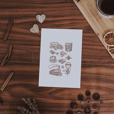 Custom PVC Plastic Clear Stamps DIY-WH0448-0101-1