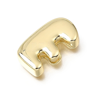 Brass Slide Charms KK-Z163-01G-E-1