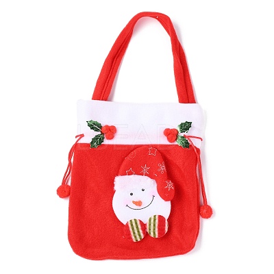 Fabric Drawstring Gifts Bags AJEW-F052-04-1